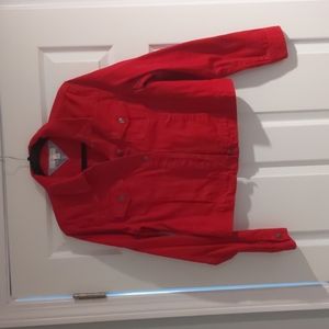 Red Denim Jacket